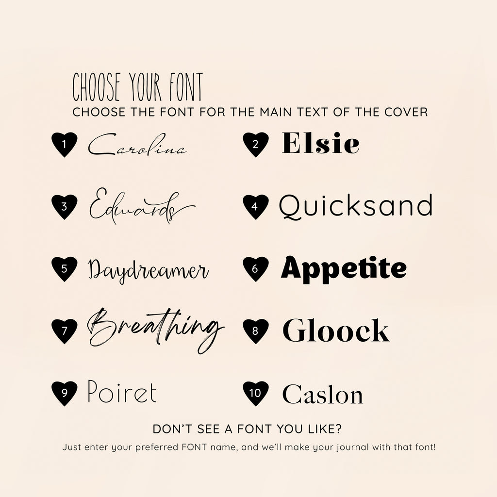 Minimalist Notebook with Name