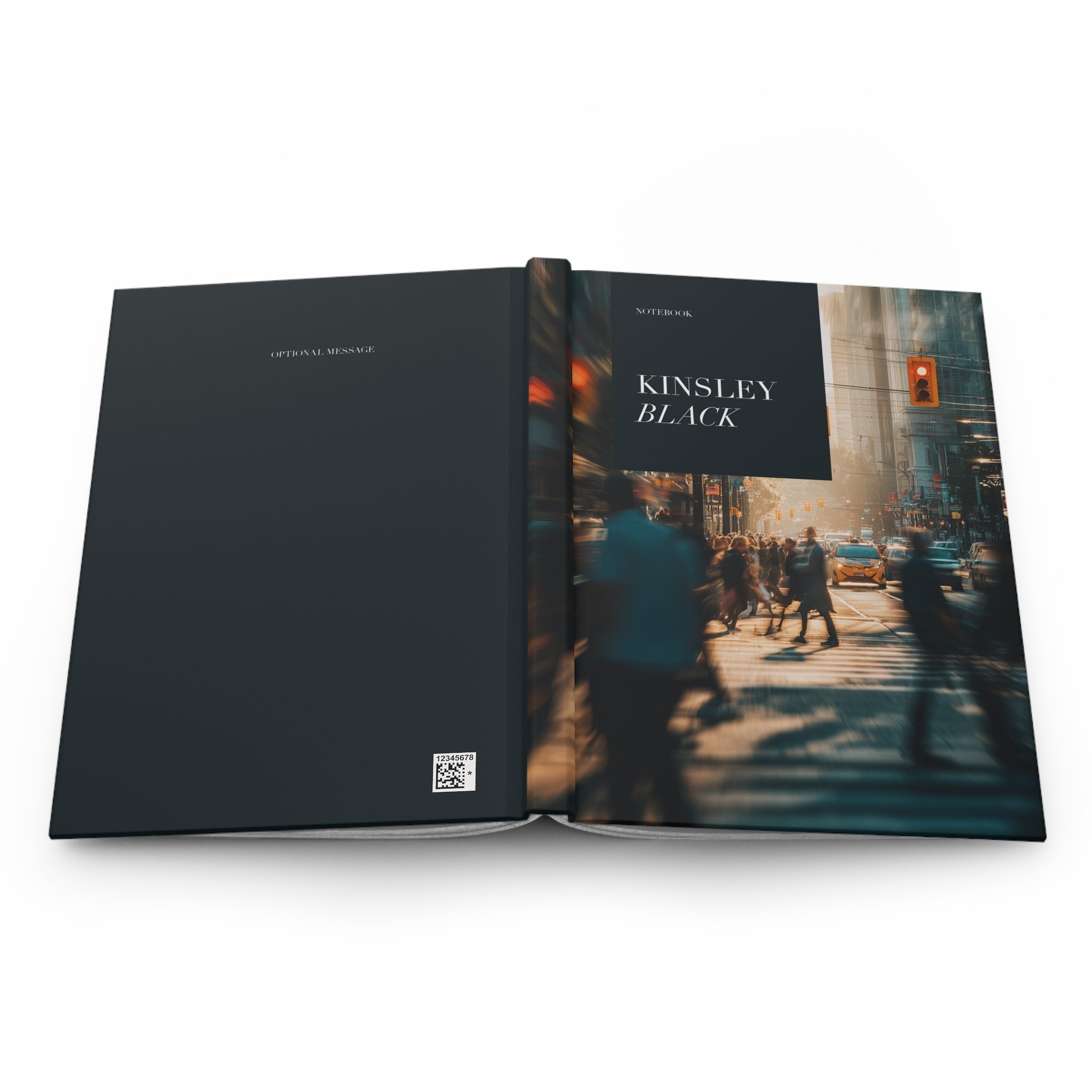 Blue Custom Photo Journal