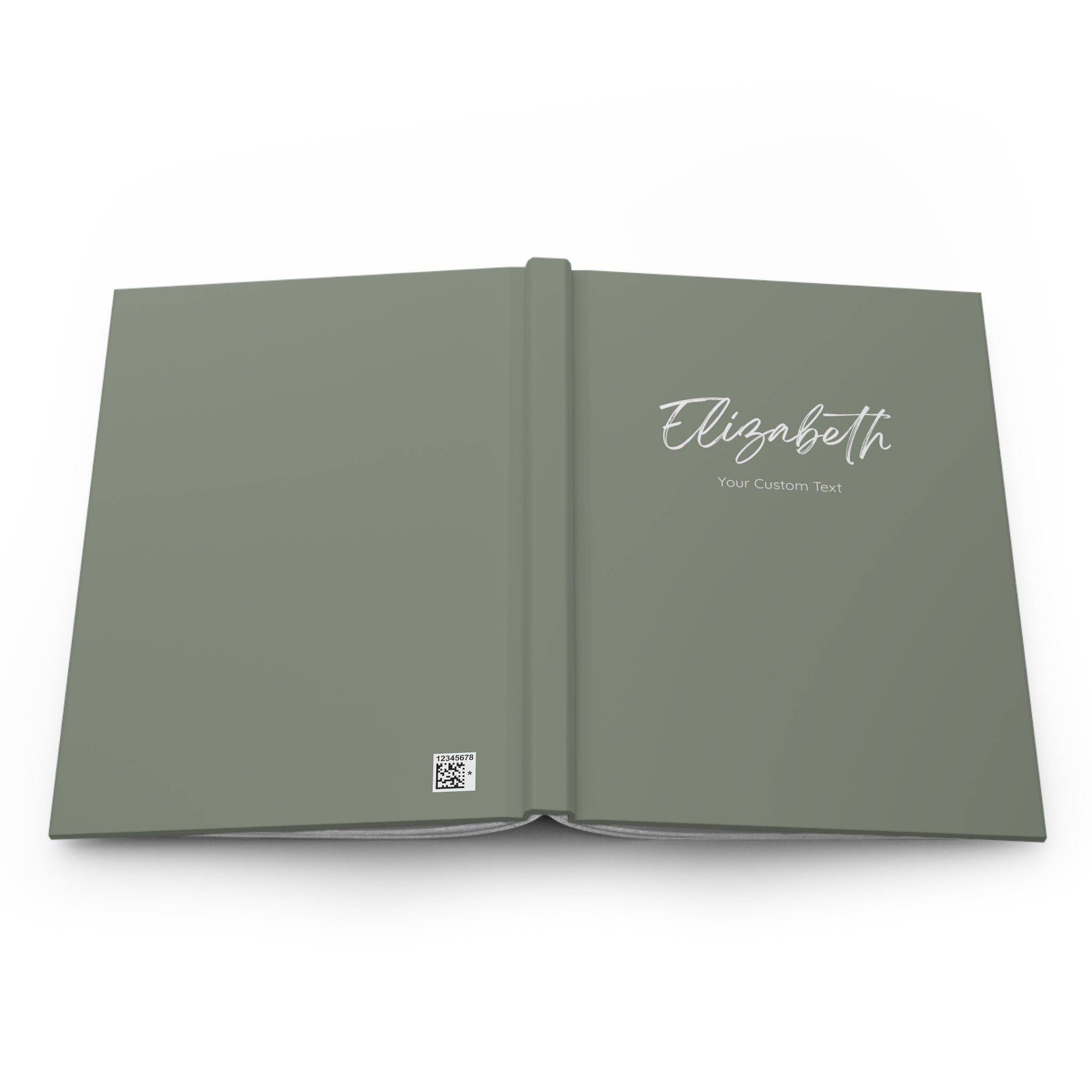 Minimalist Notebook with Name