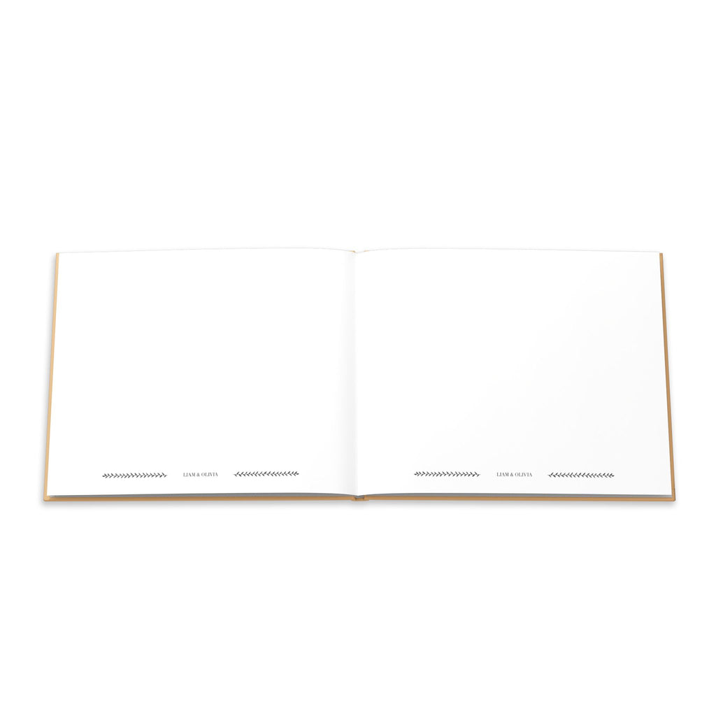 Minimal Wedding Guest Book