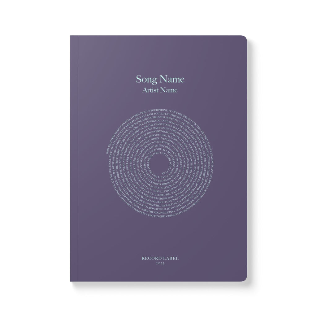 Custom Vinyl Lyrics