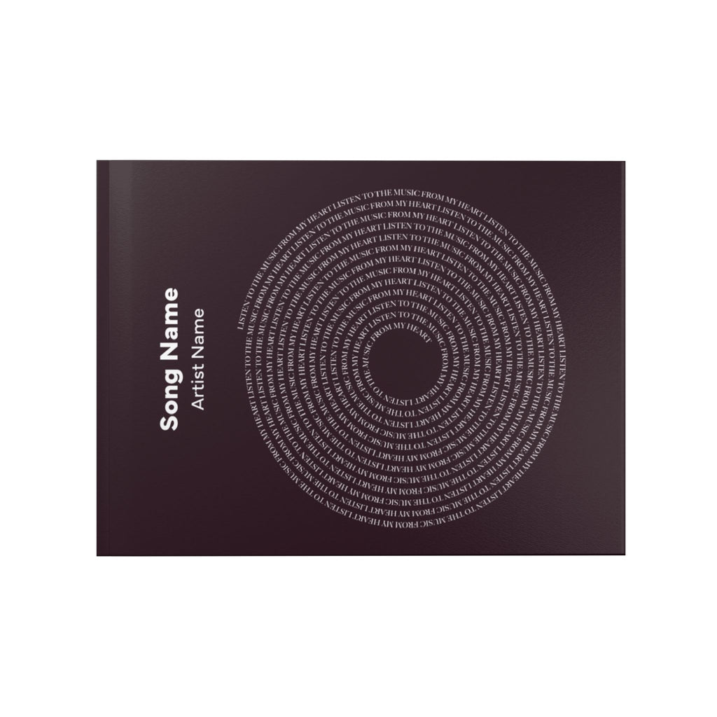 Custom Lyrics Photo Album