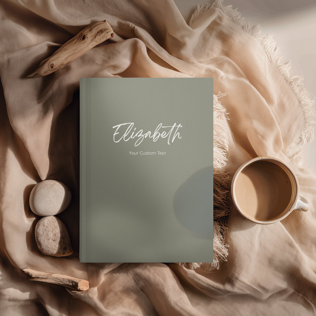 Minimalist Notebook with Name