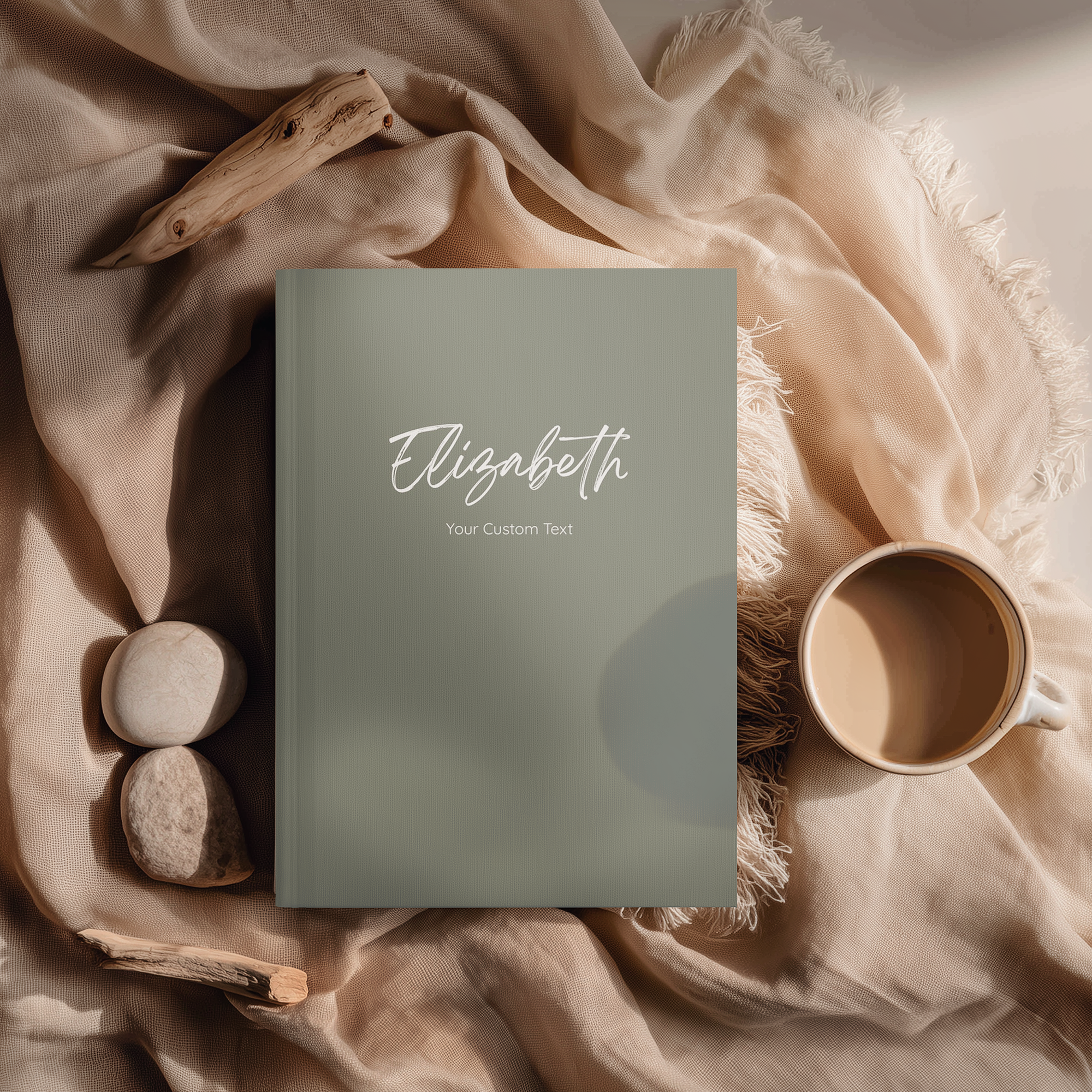 Minimalist Notebook with Name