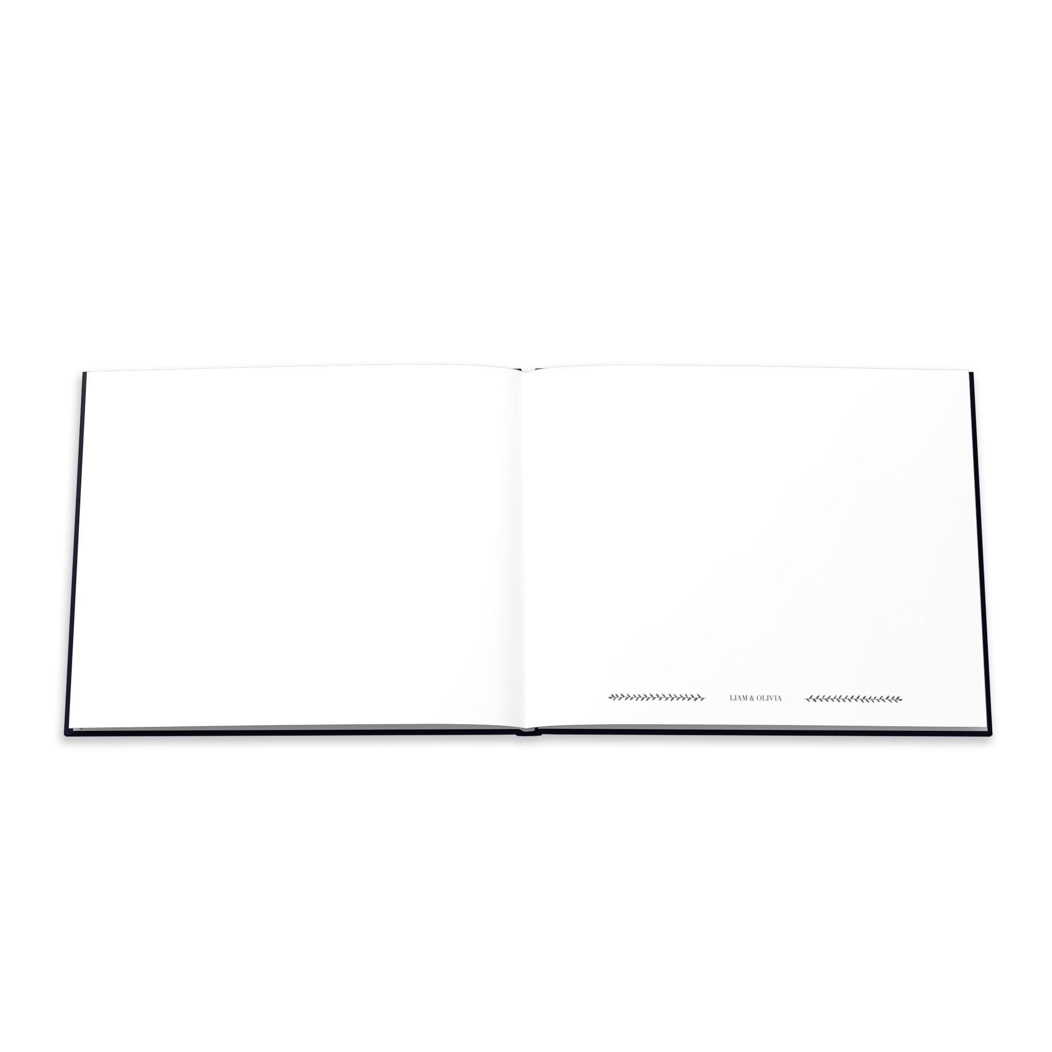 Custom Wedding Guest Book Album