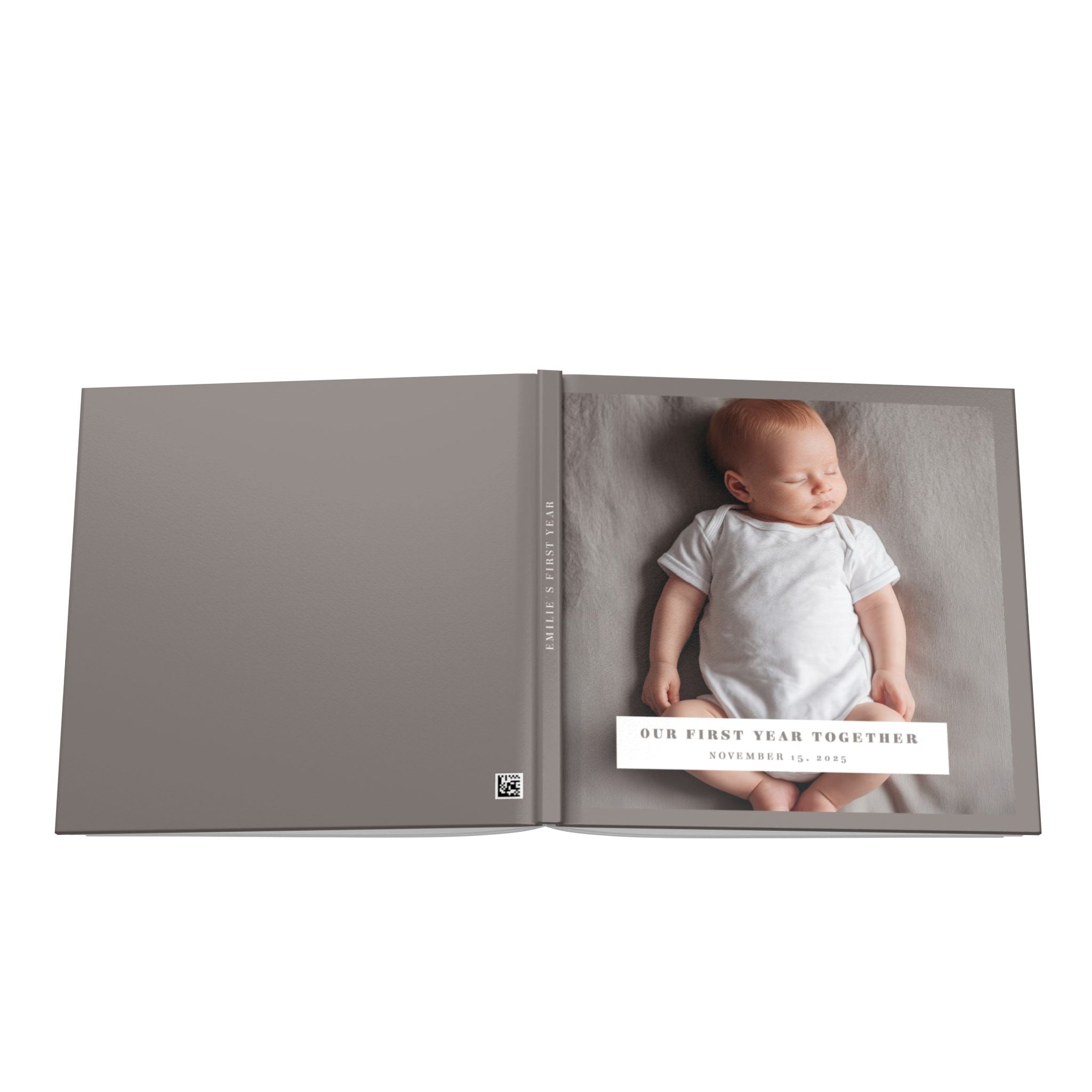 Baby Memory Book & Milestone Journal