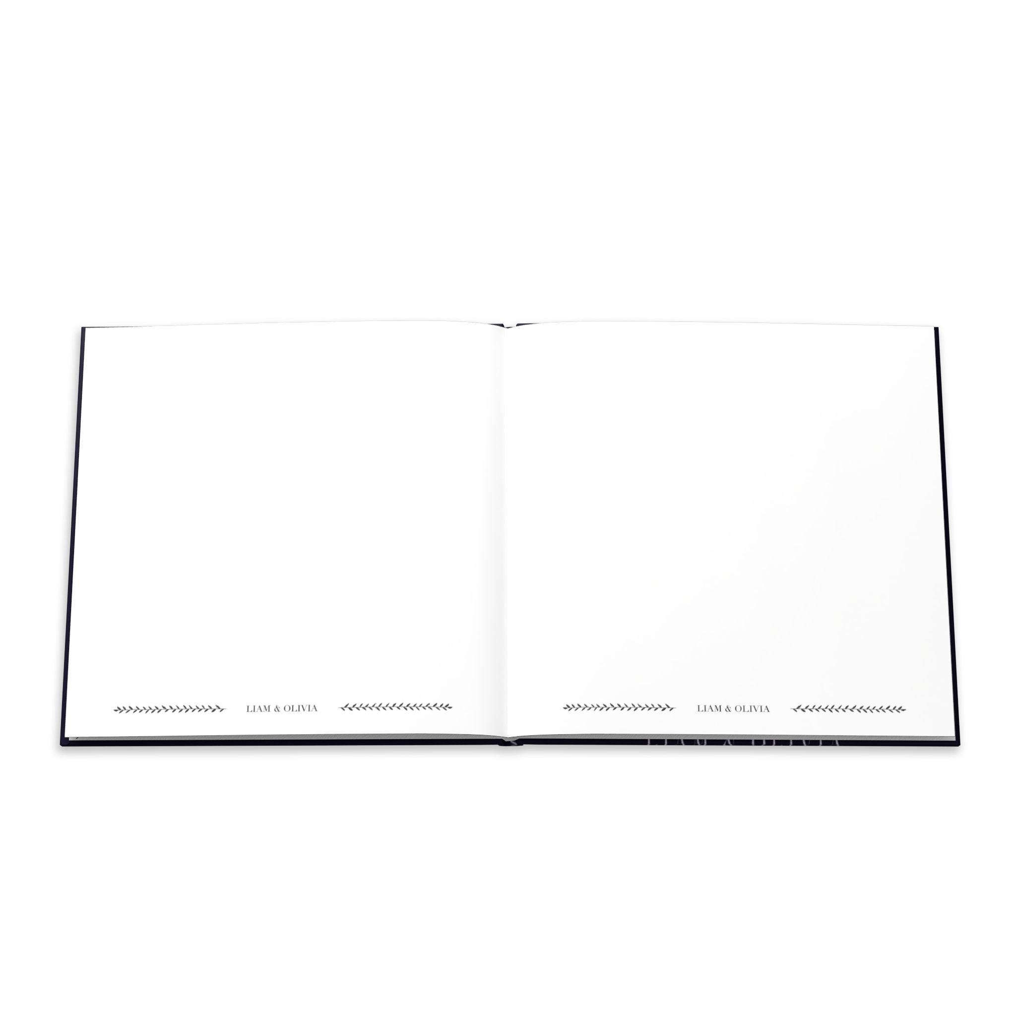 Custom Wedding Guest Book Album