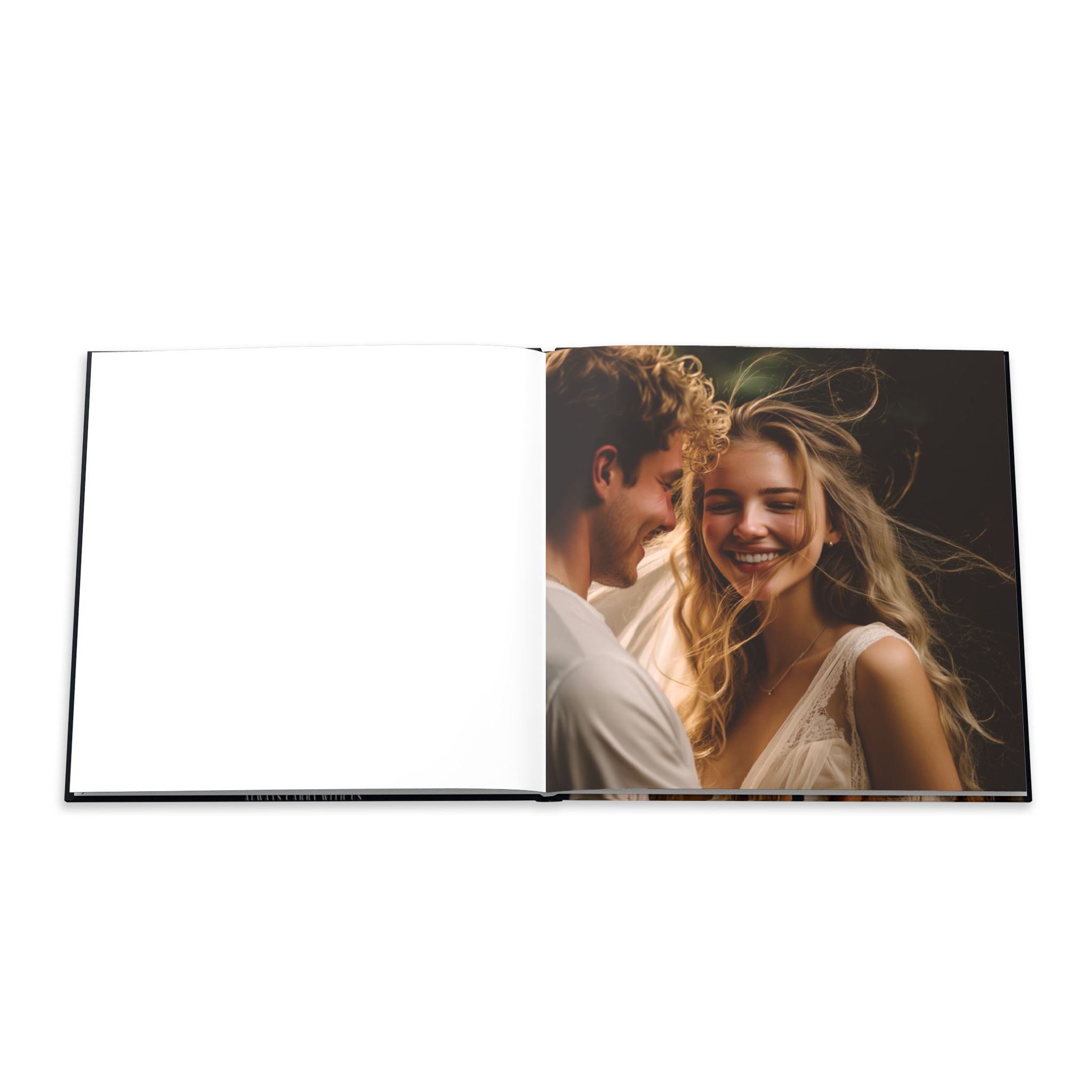 Graphite Wedding Photo Album