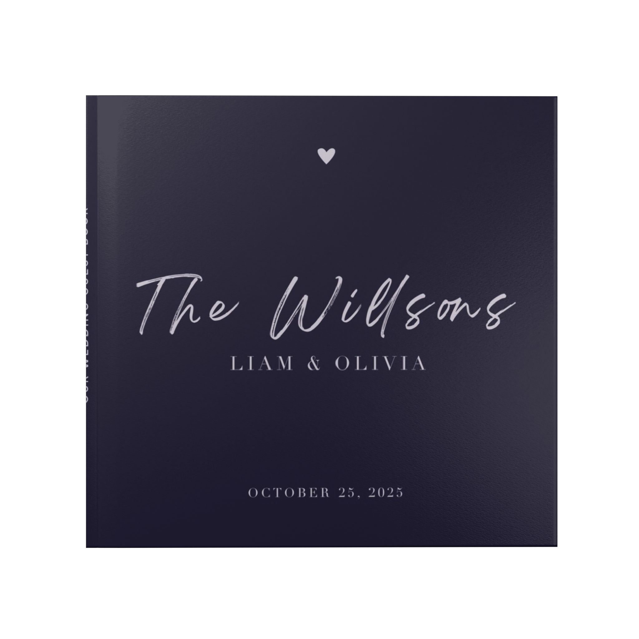 Custom Wedding Guest Book Album