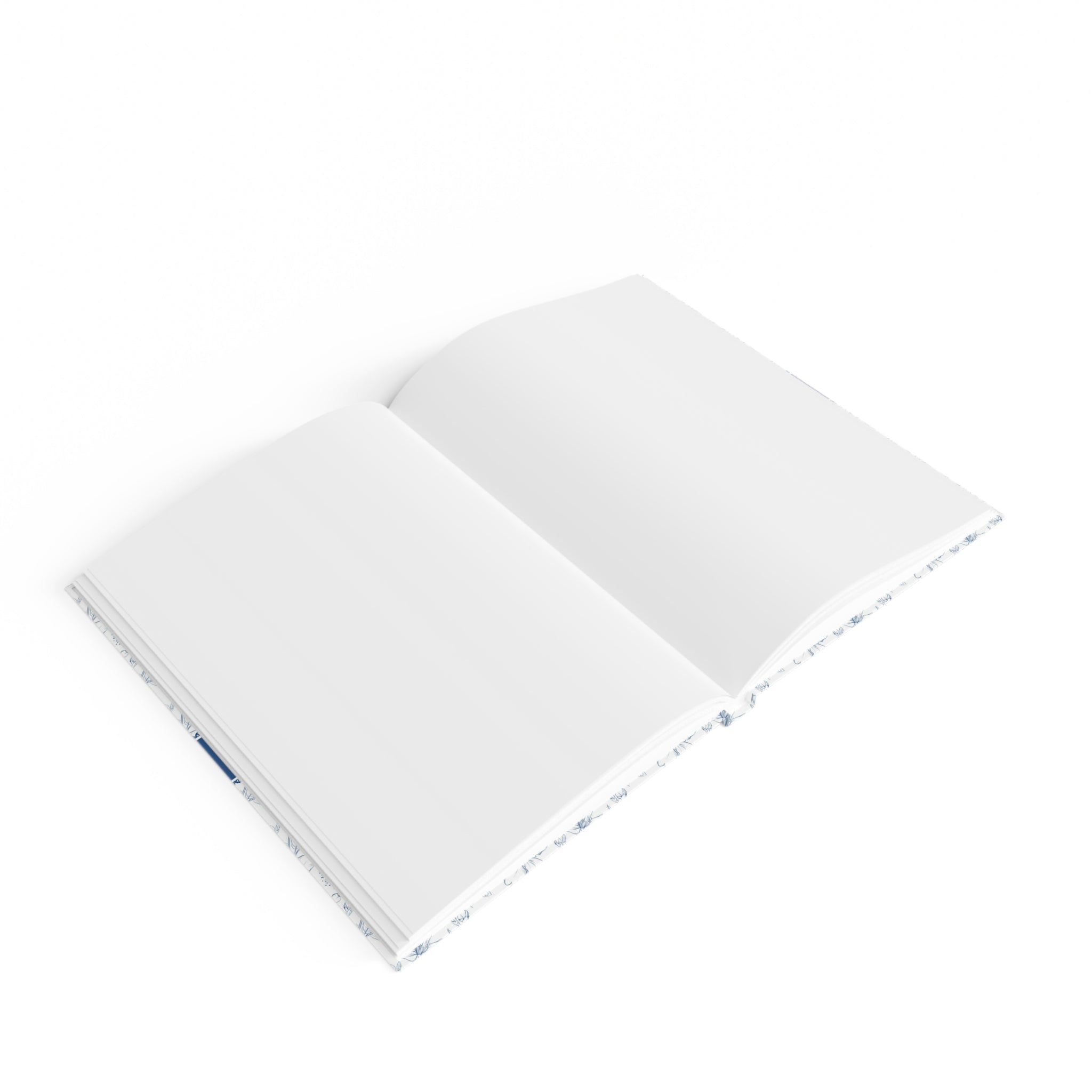 Blue Toile Personalized Journal