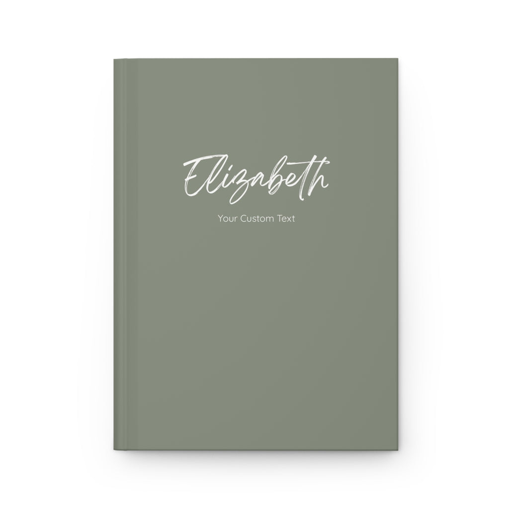 Minimalist Notebook with Name