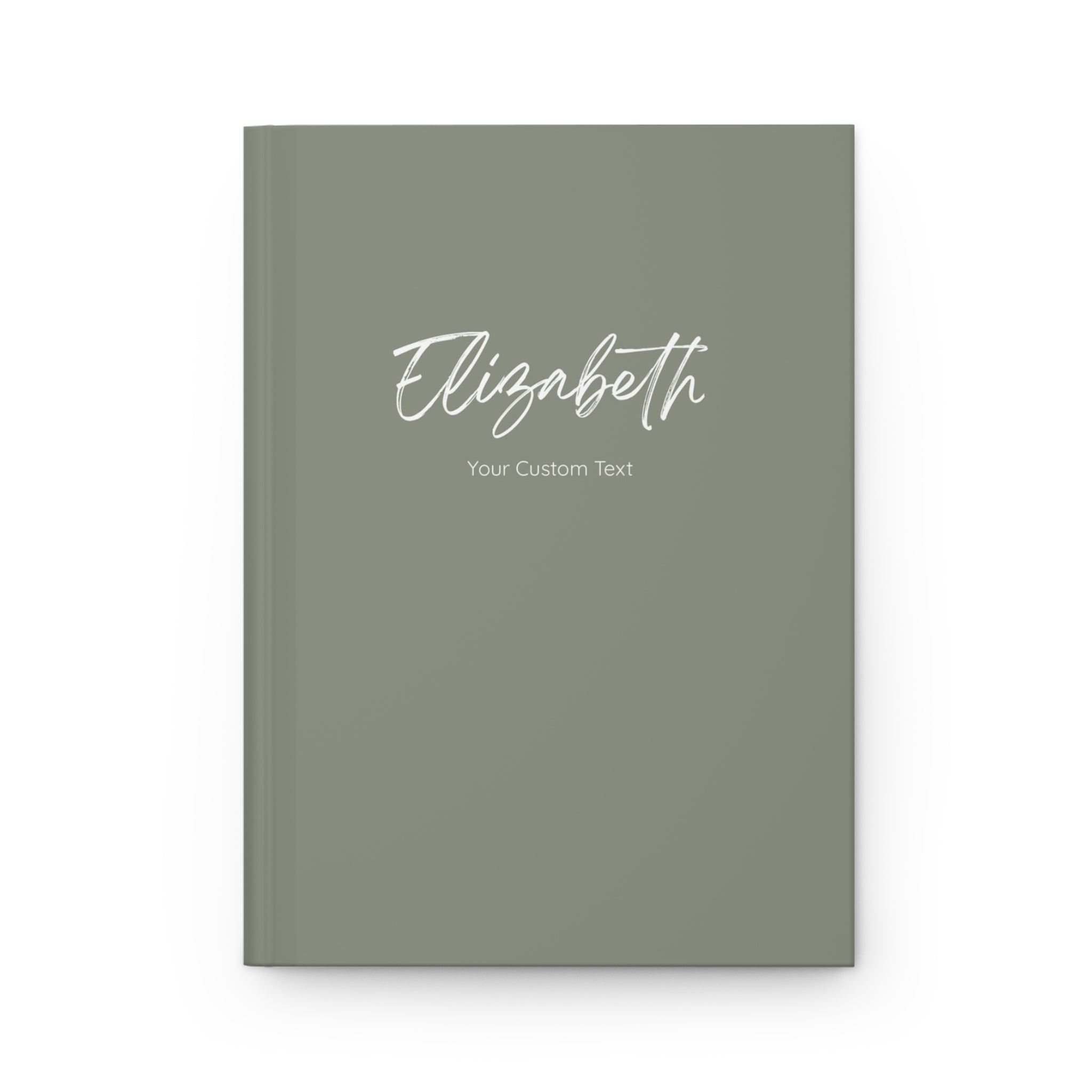 Minimalist Notebook with Name