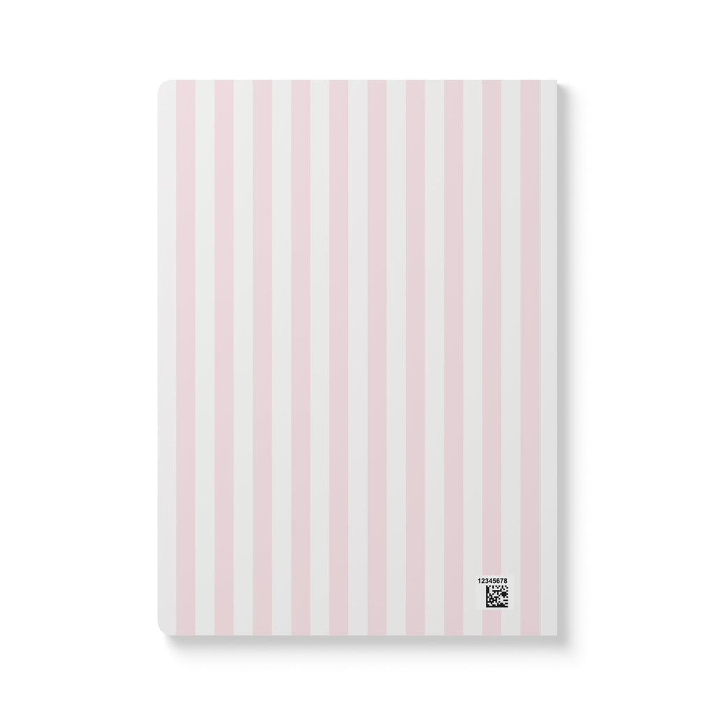Striped Name Journal