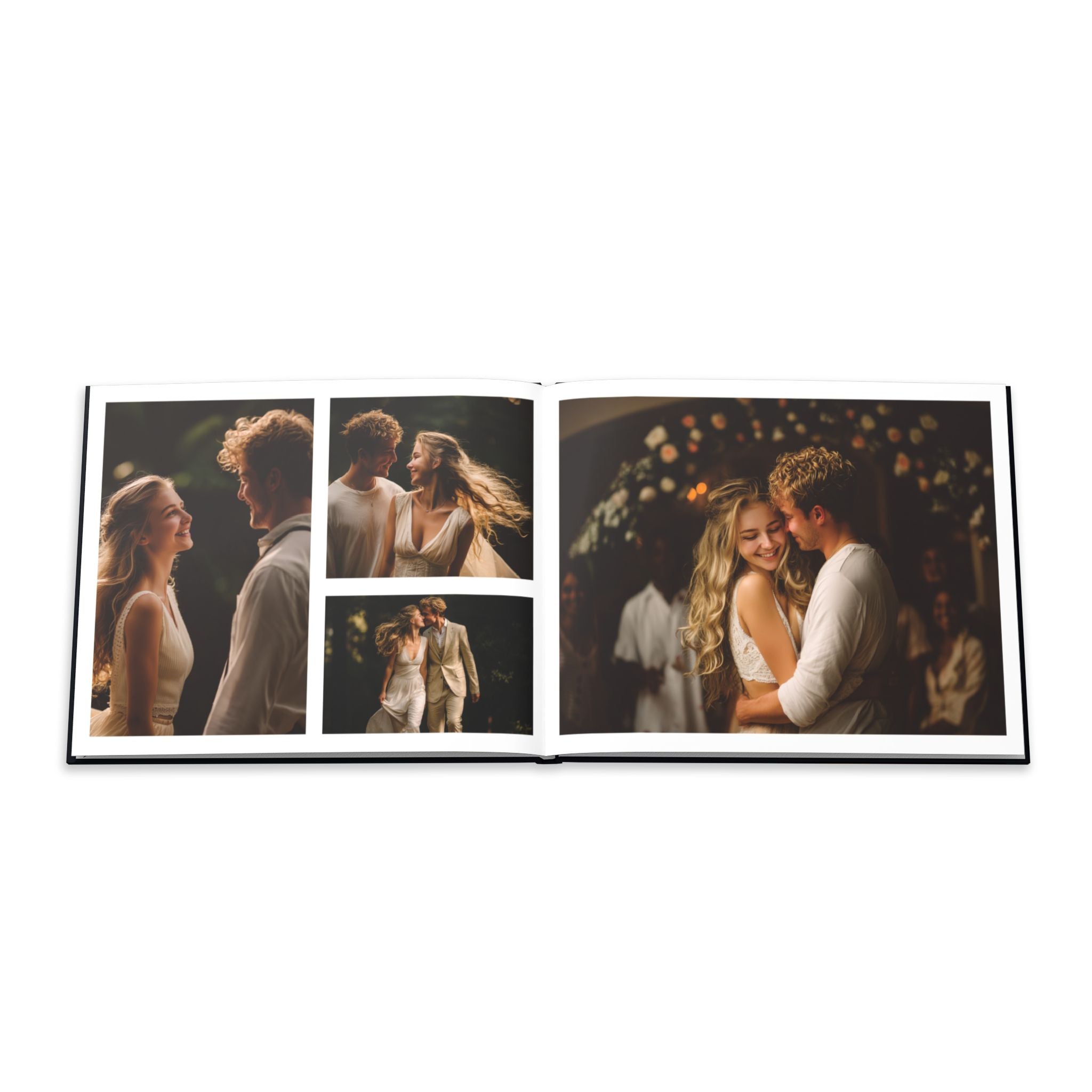 Graphite Wedding Photo Album