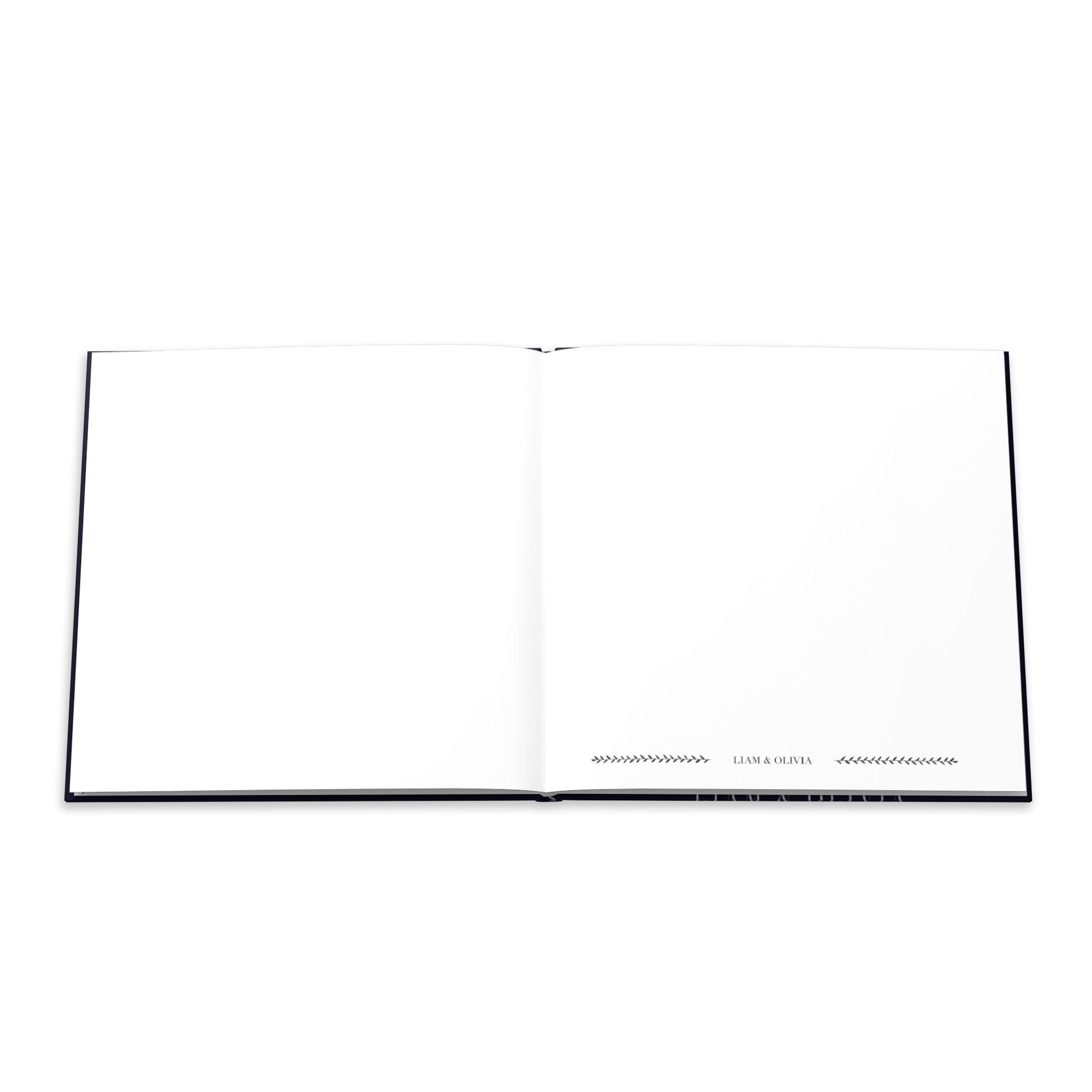 Custom Wedding Guest Book Album