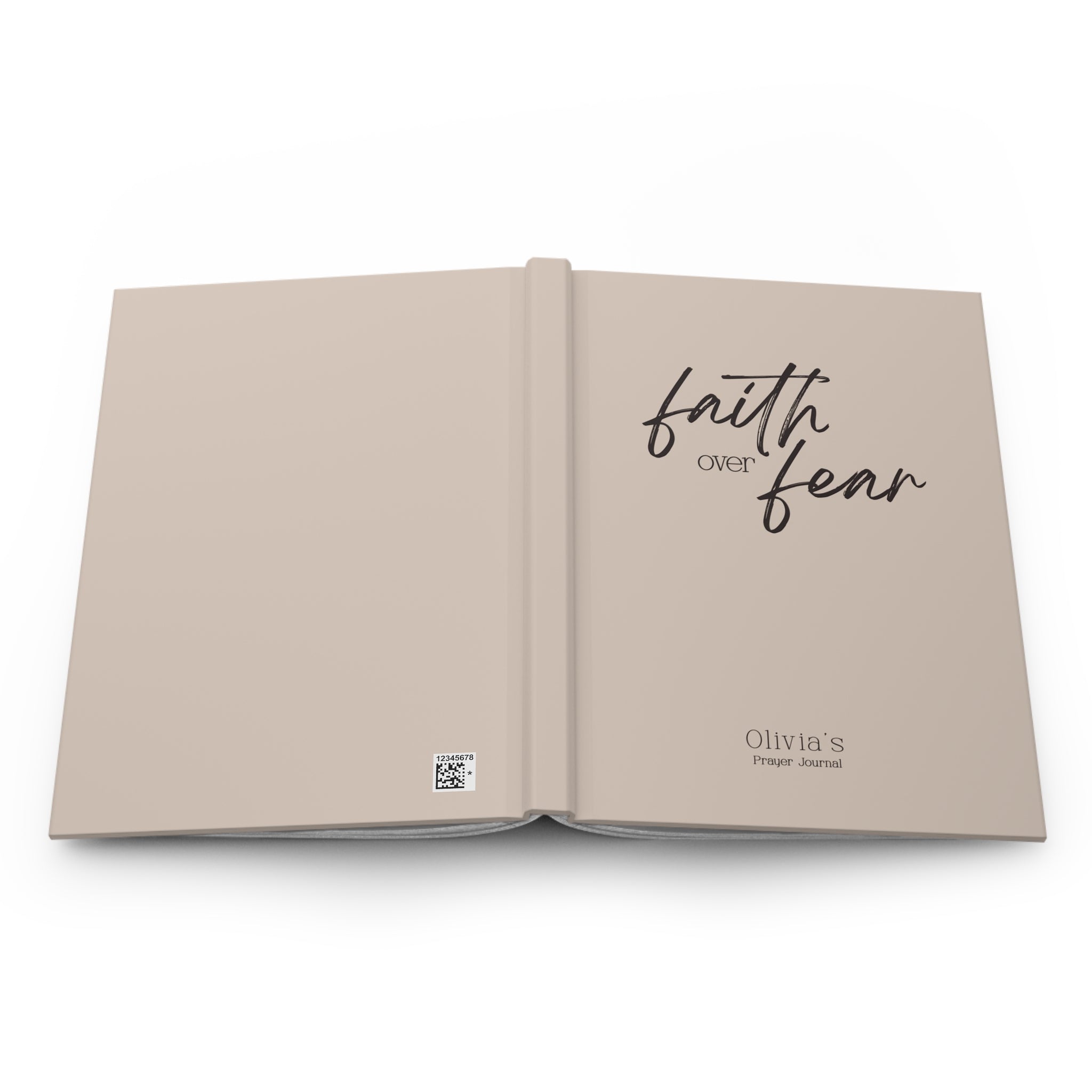 Faith Over Fear Prayer Journal