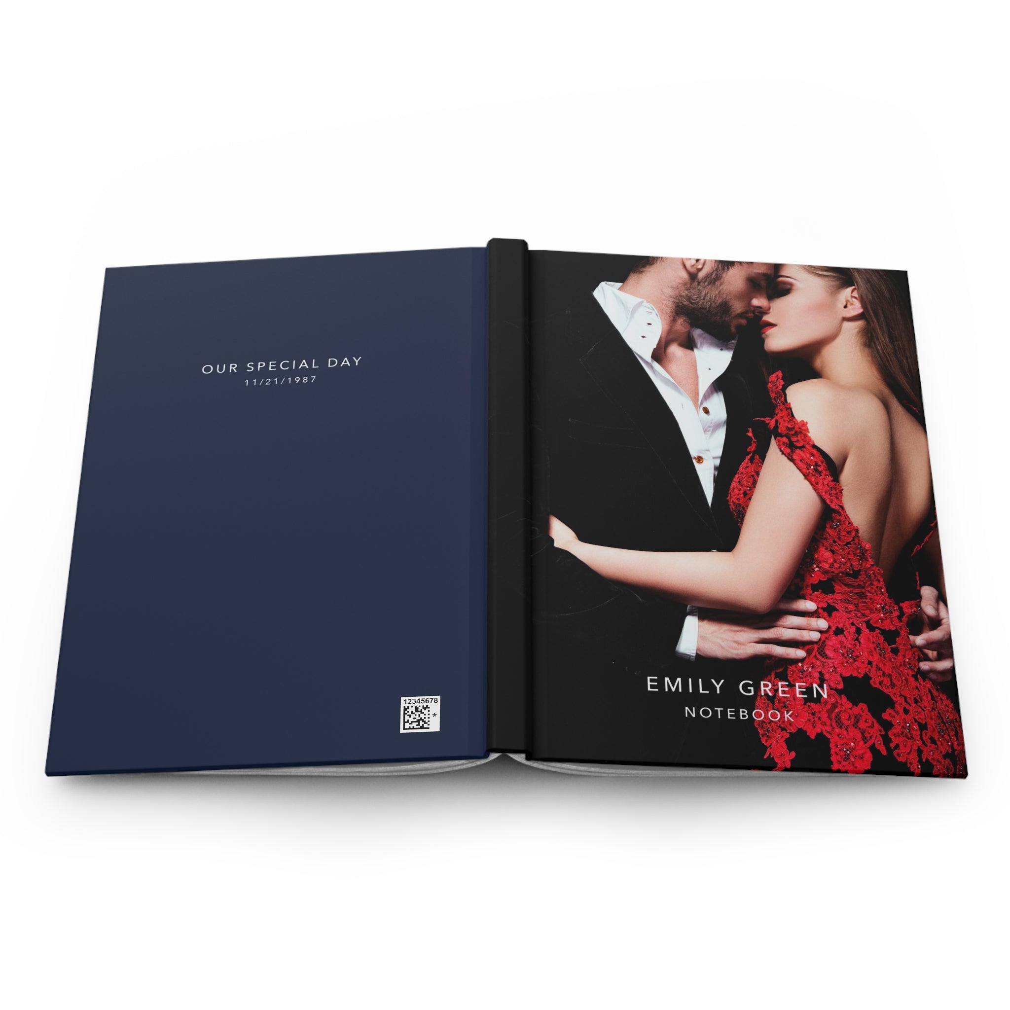 A5 Custom Photo Notebook with Name