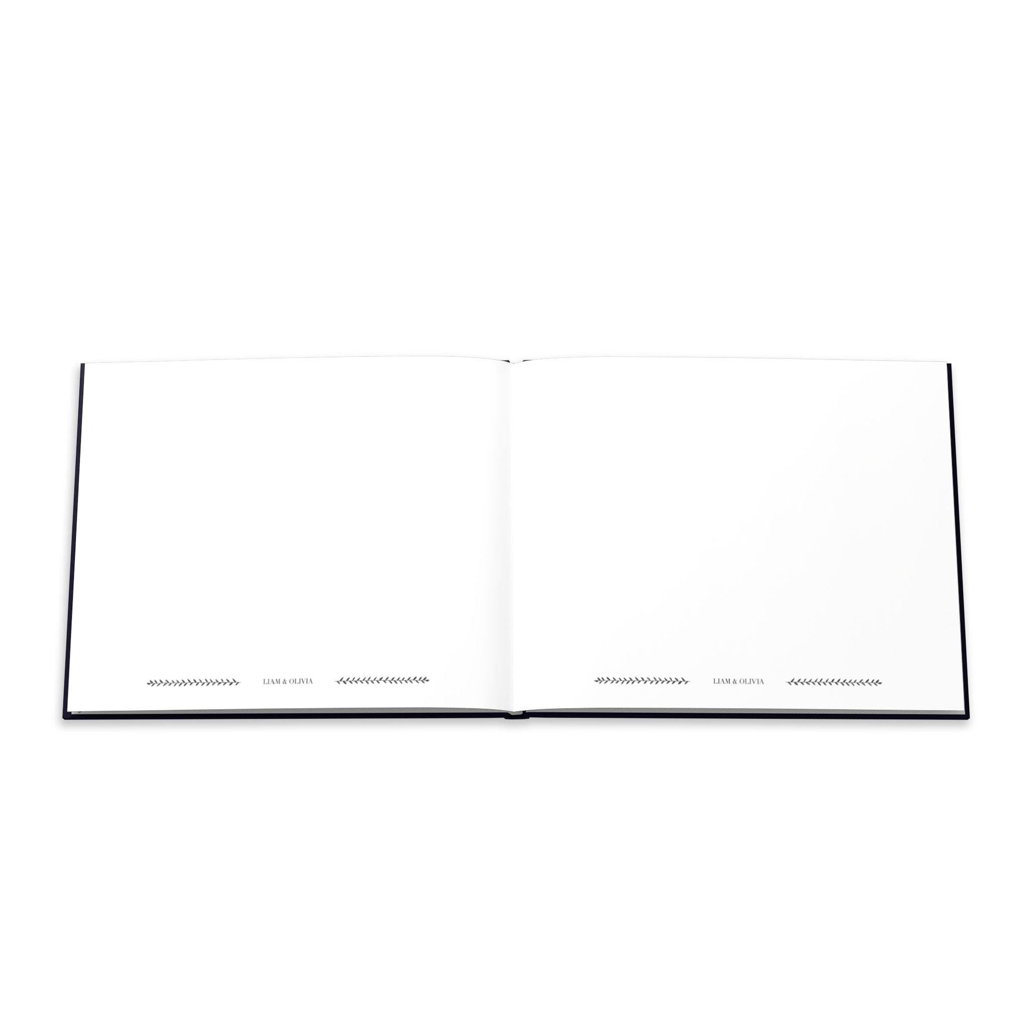 Custom Wedding Guest Book Album