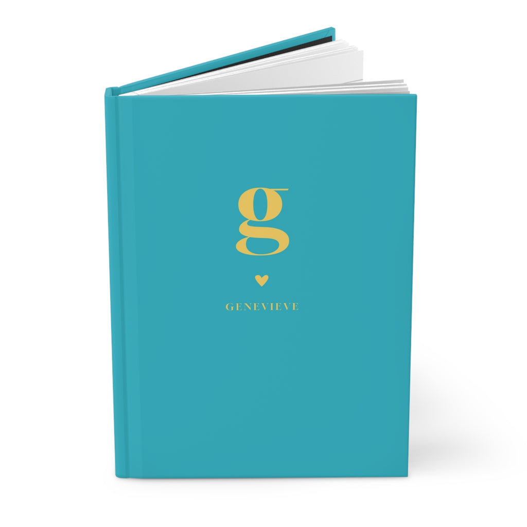 Custom Name Notebook Light Blue