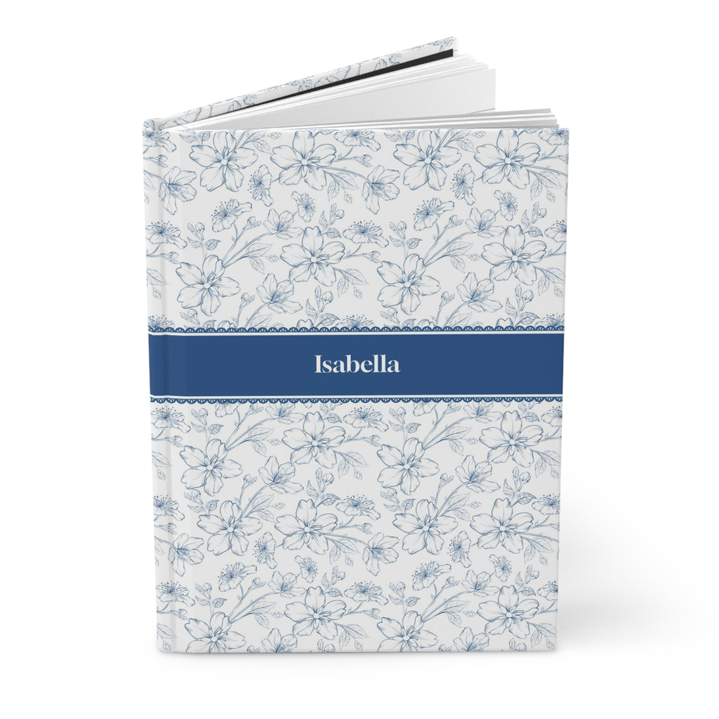 Blue Toile with Custom Name