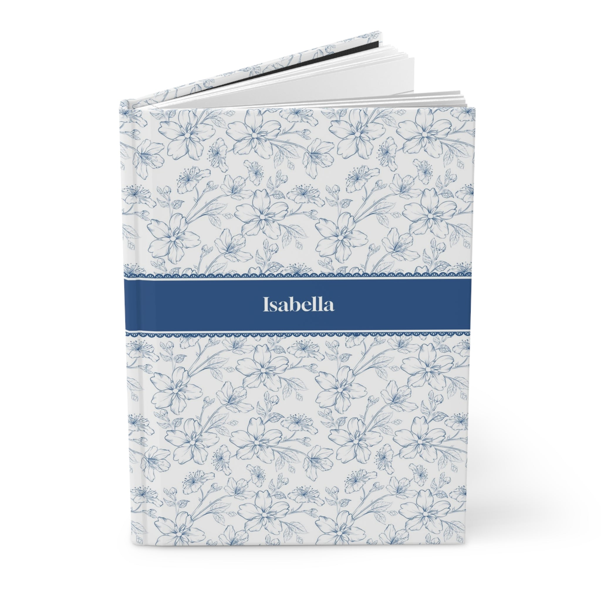 Blue Toile with Custom Name