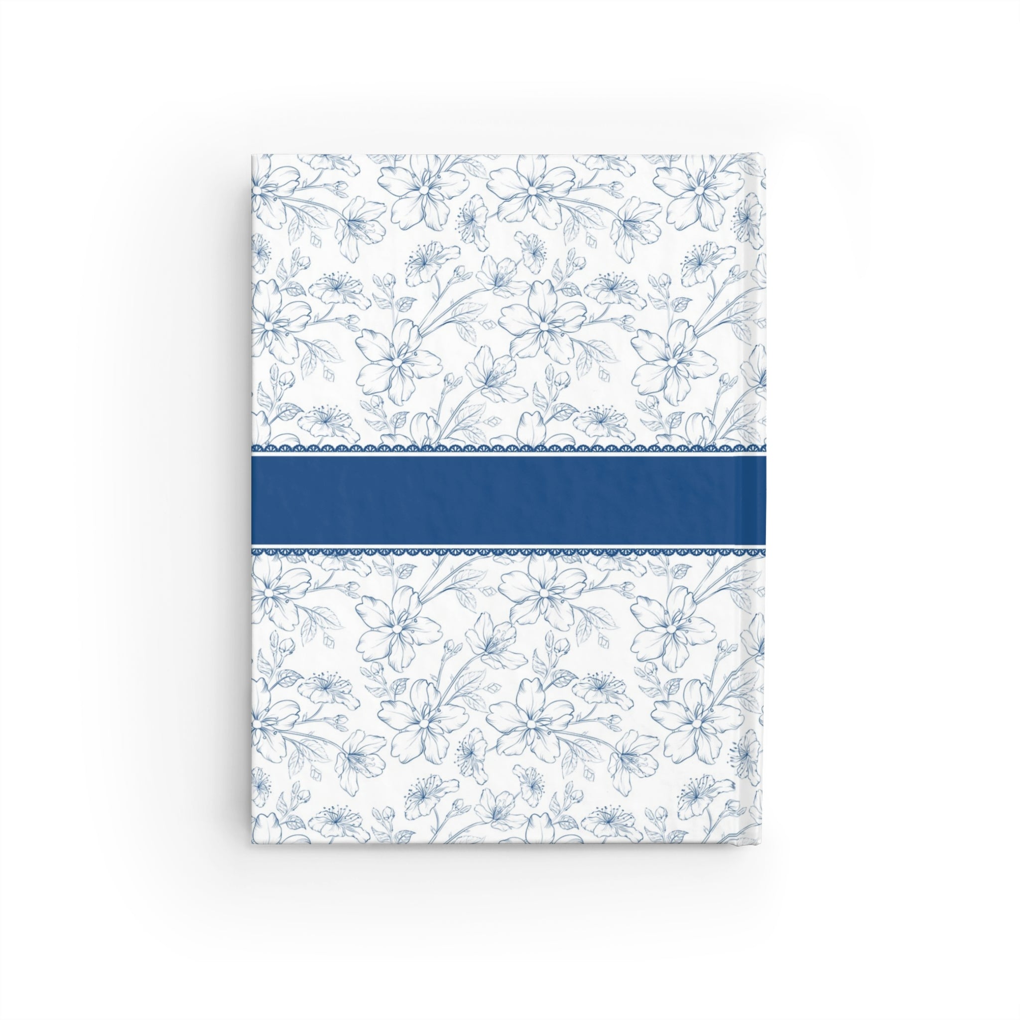 Blue Toile Personalized Journal
