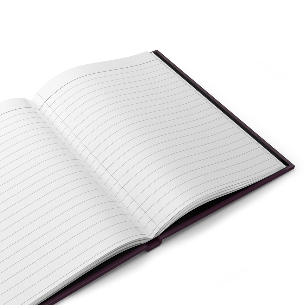 Purple Custom Text Notebook