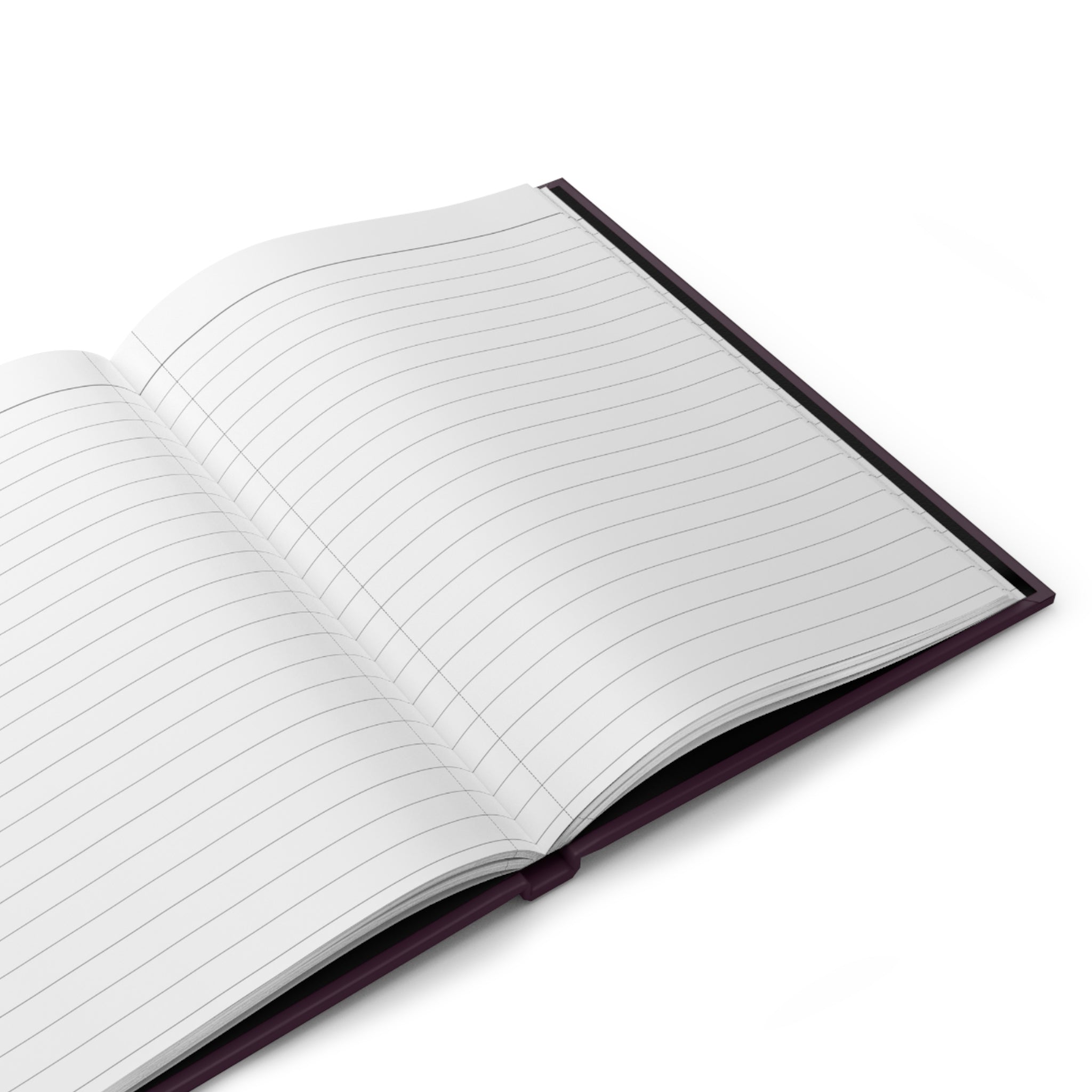 Purple Custom Text Notebook