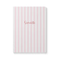Striped Name Journal