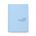 Work in Progress Notebook Blue