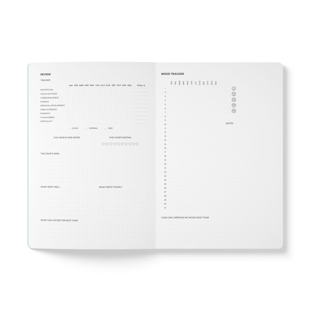 Minimal Blue Softcover Journal