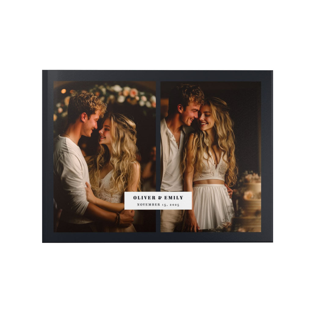Graphite Wedding Photo Album