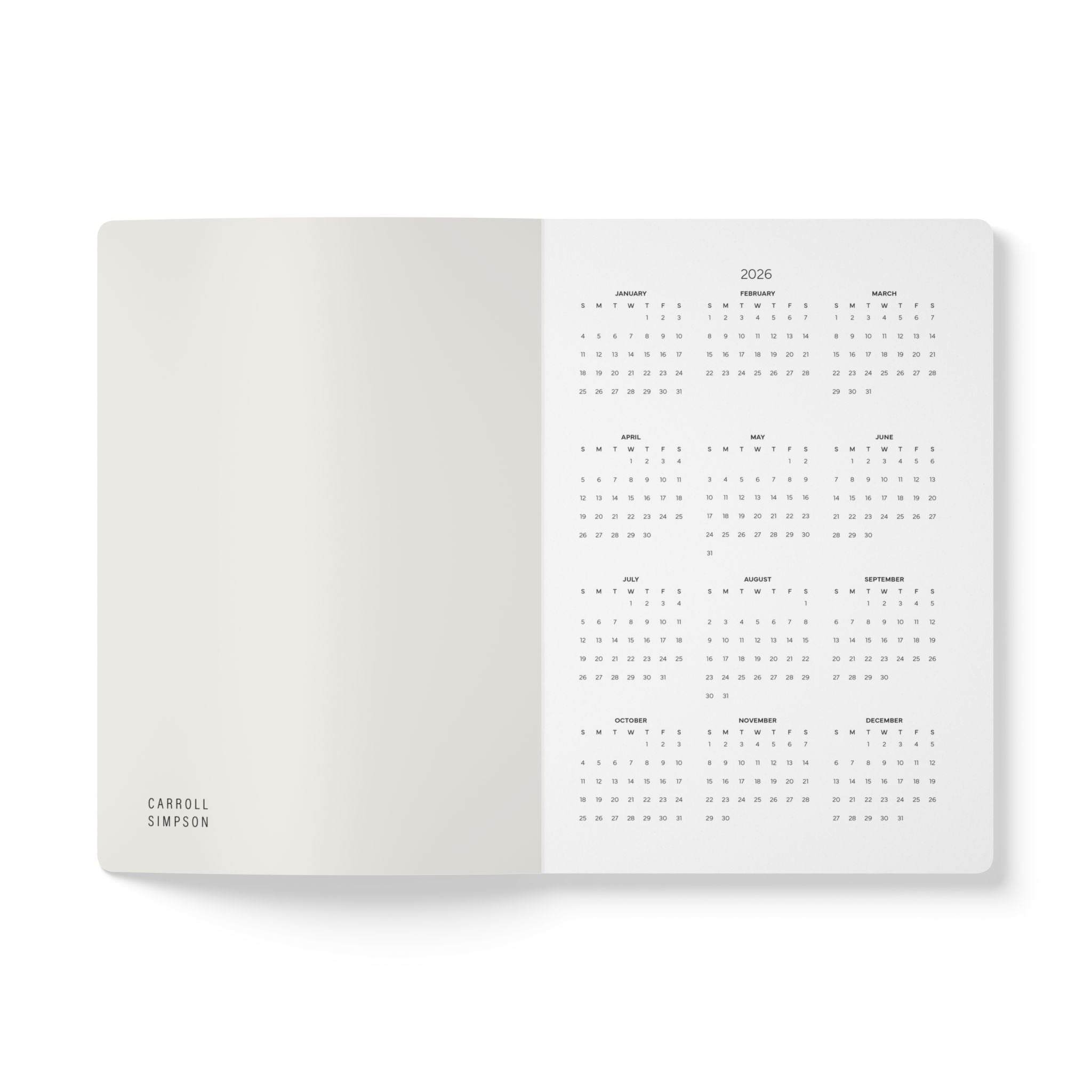 Custom Photo Notebook