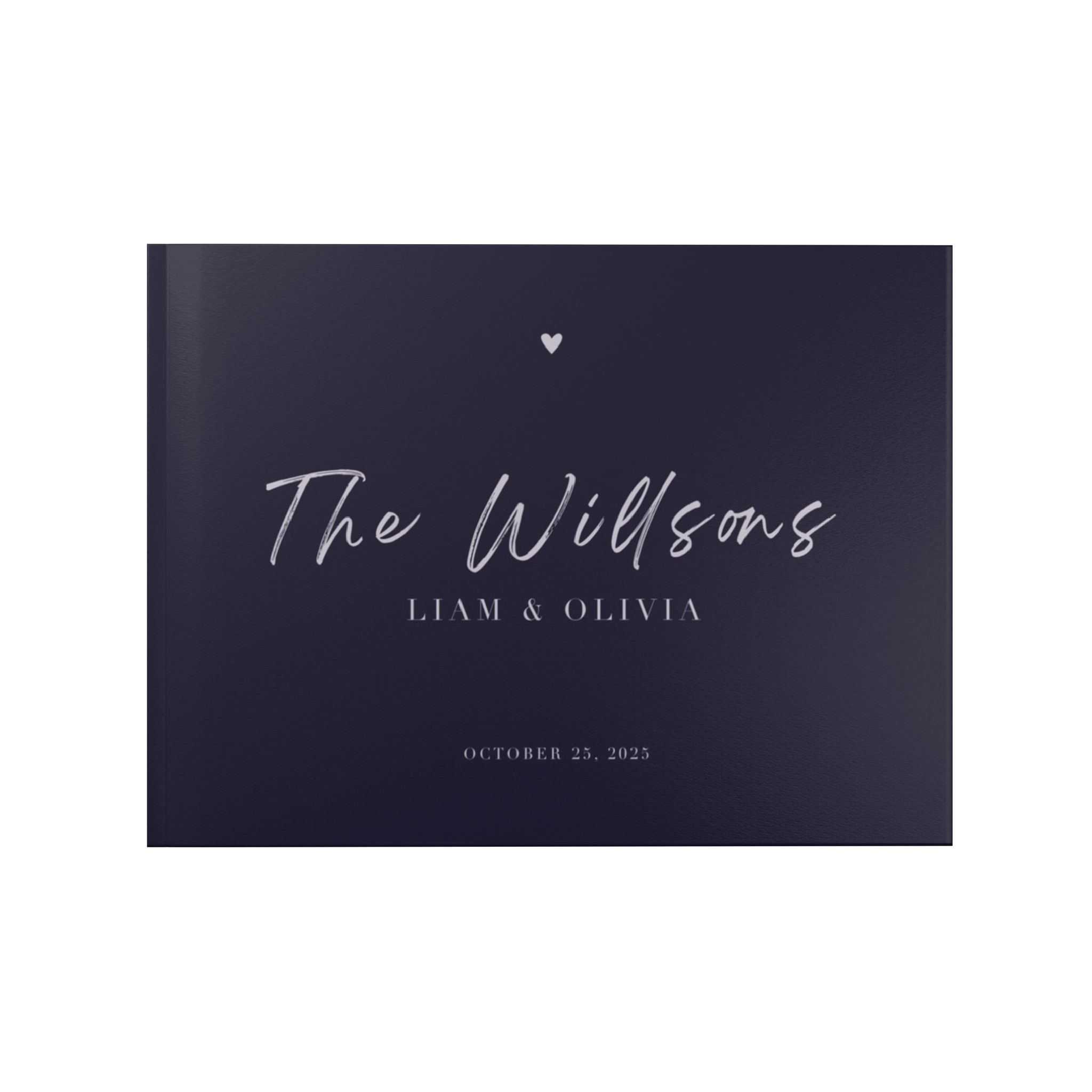 Custom Wedding Guest Book Album