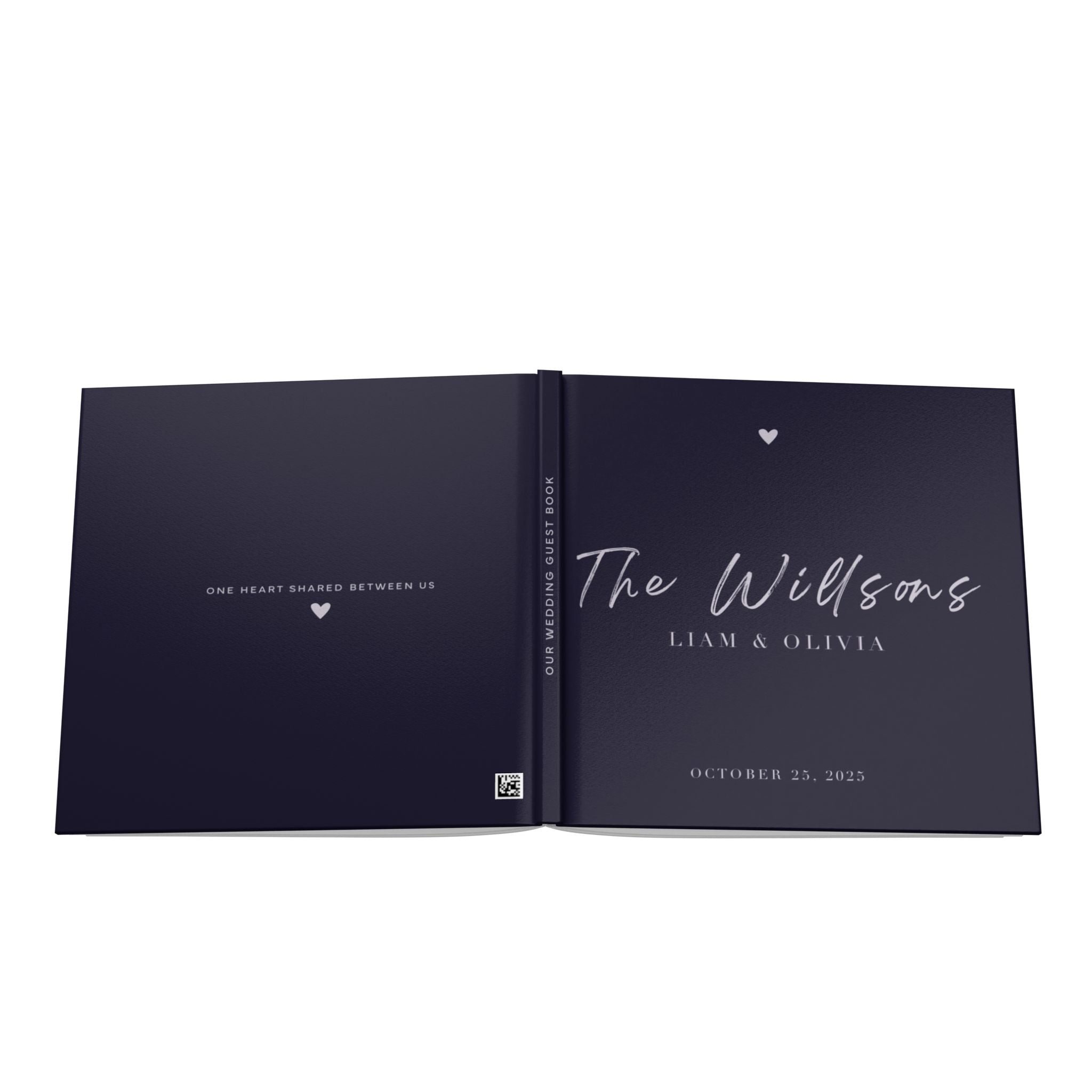 Custom Wedding Guest Book Album