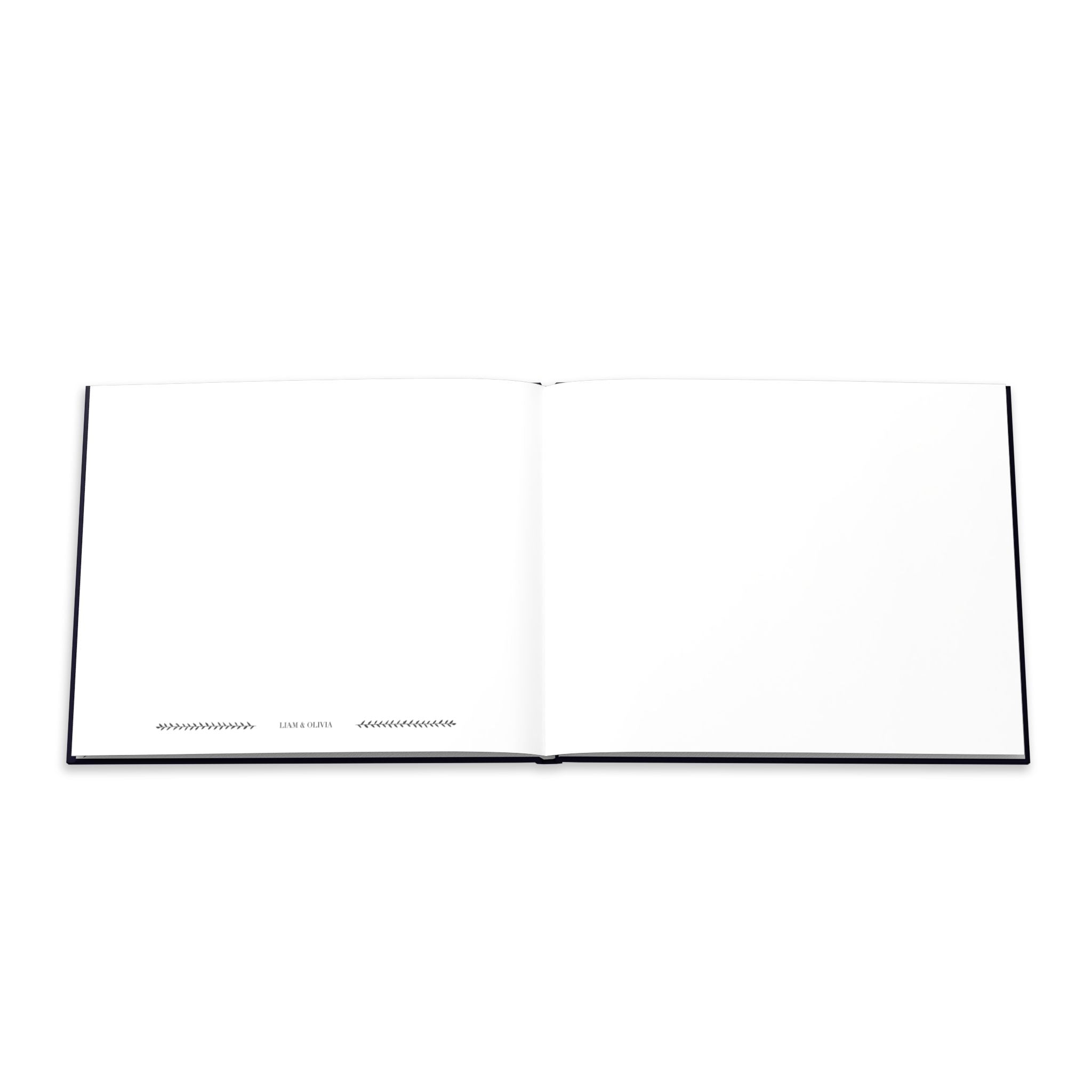 Custom Wedding Guest Book Album