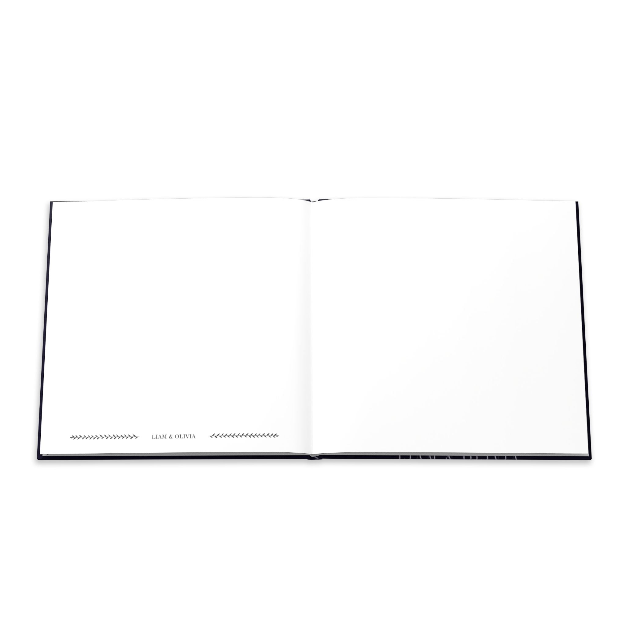 Custom Wedding Guest Book Album