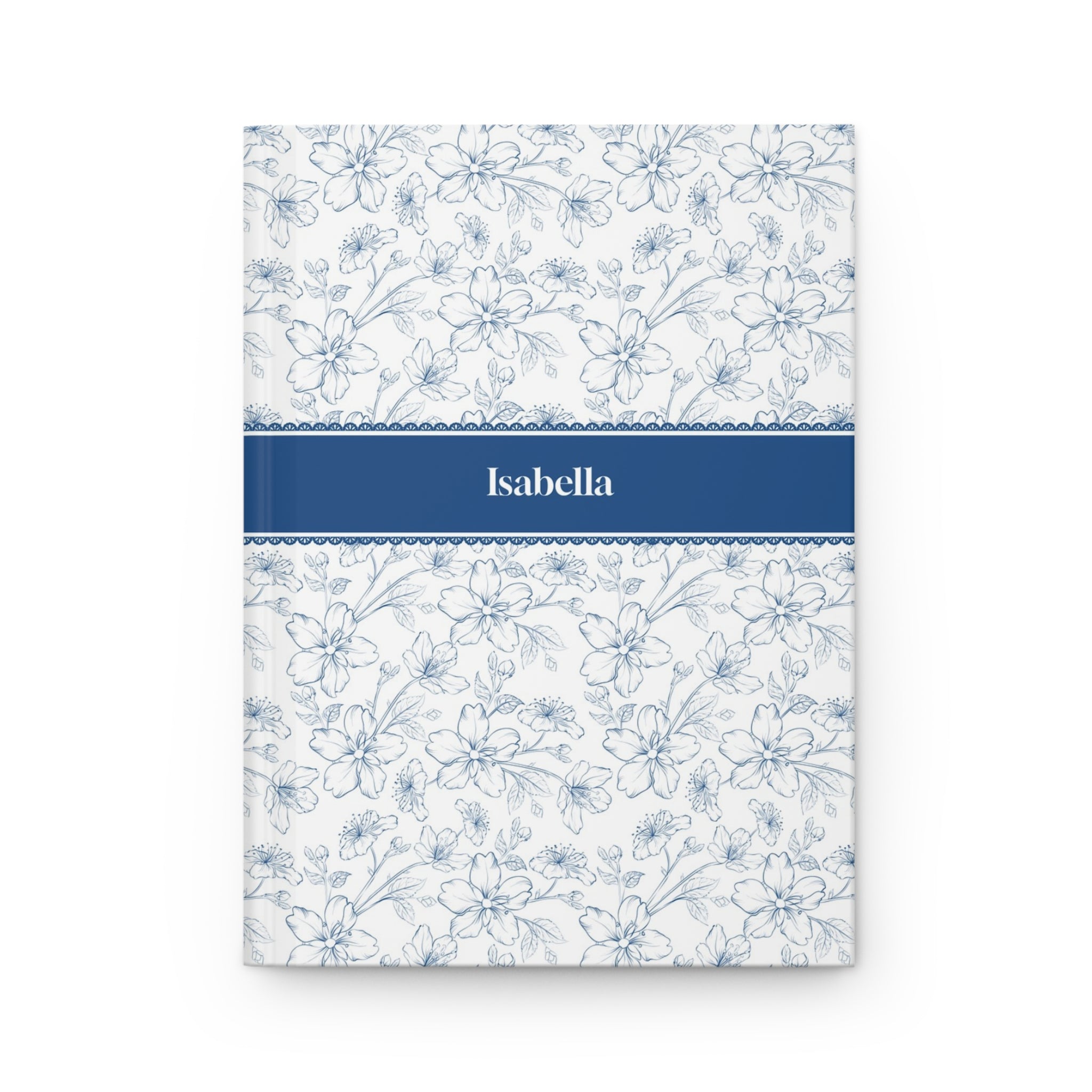 Blue Toile with Custom Name