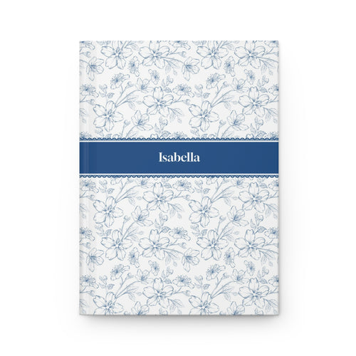 Blue Toile with Custom Name