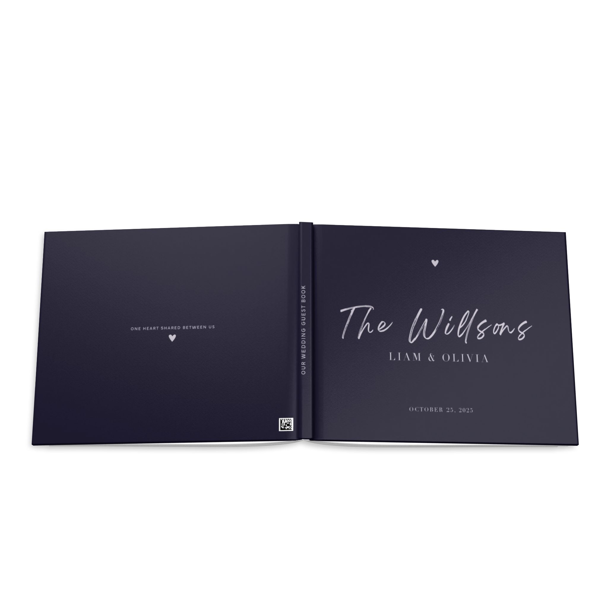 Custom Wedding Guest Book Album
