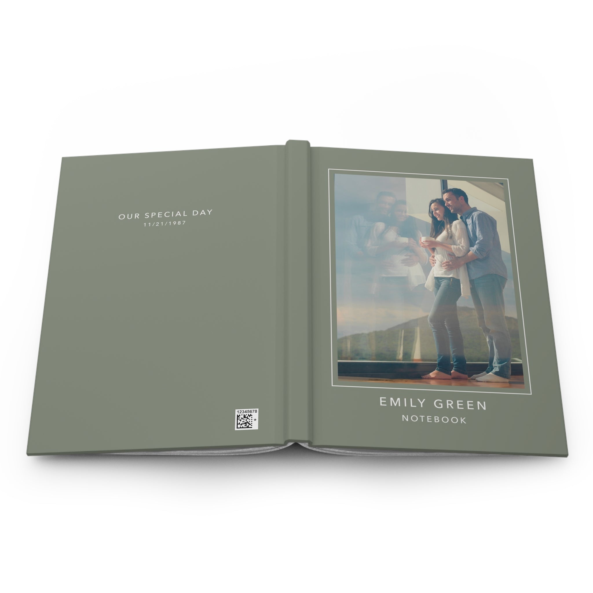 Personalized Photo Hardcover Journal