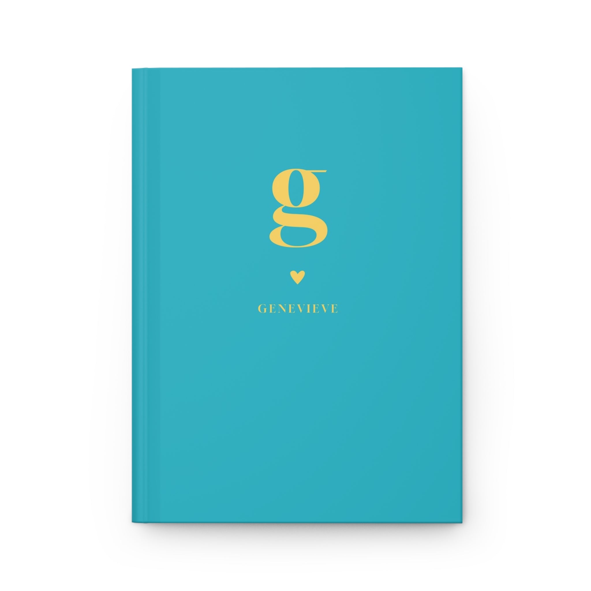 Custom Name Notebook Light Blue