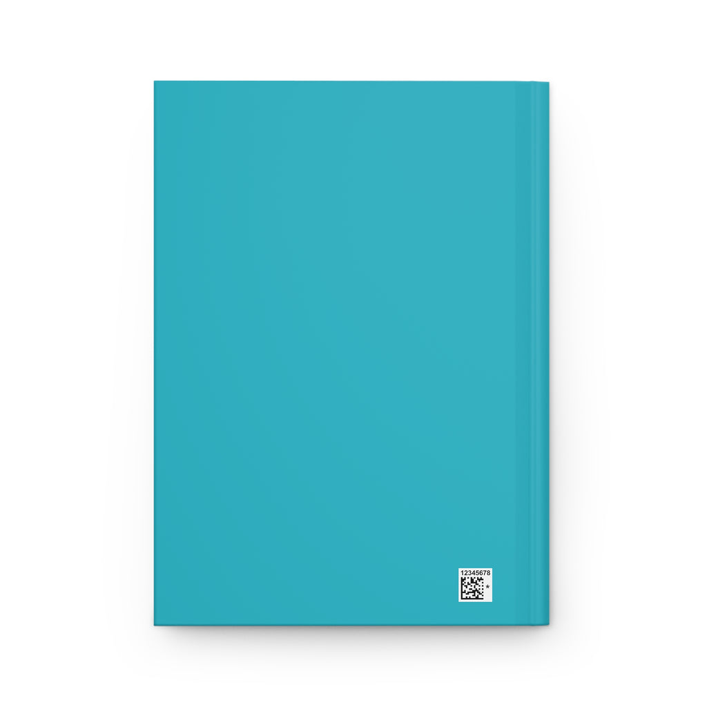 Custom Name Notebook Light Blue