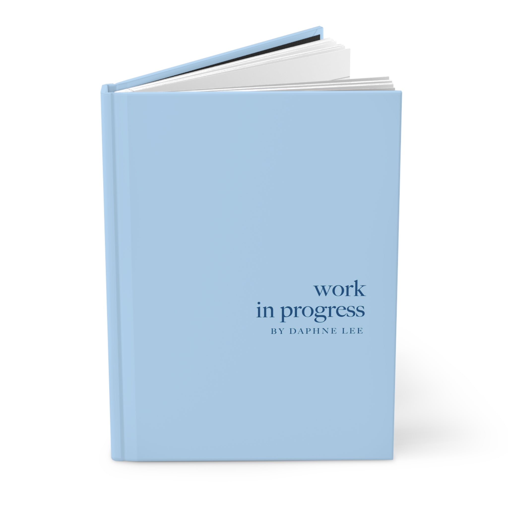 Work in Progress Notebook Blue