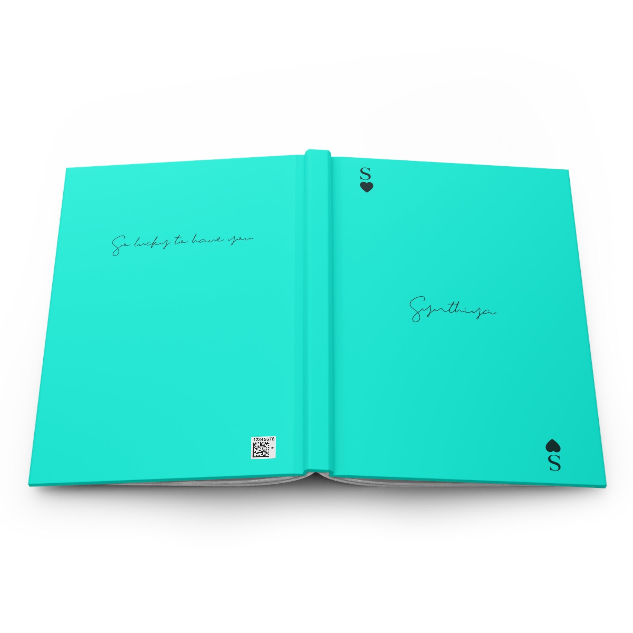 Blue A5 Writing Journal Hardcover