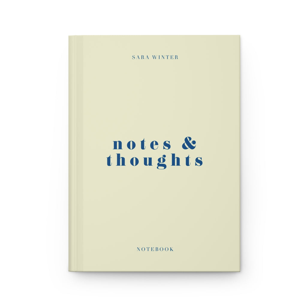 Notes & Thoughts Journal Beige