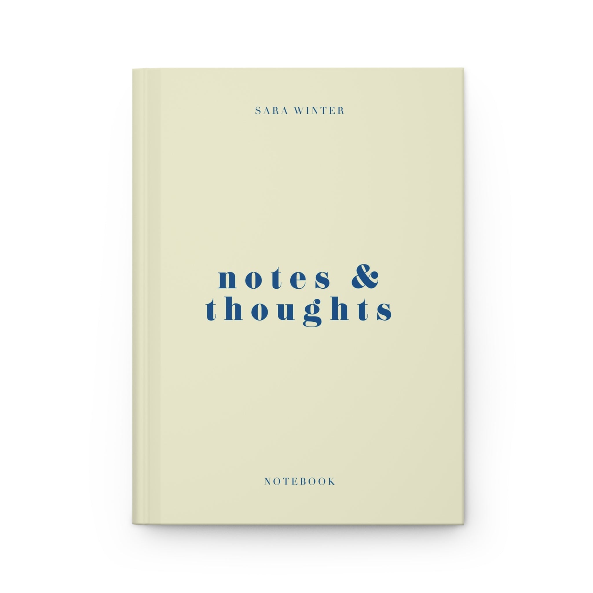 Notes & Thoughts Journal Beige