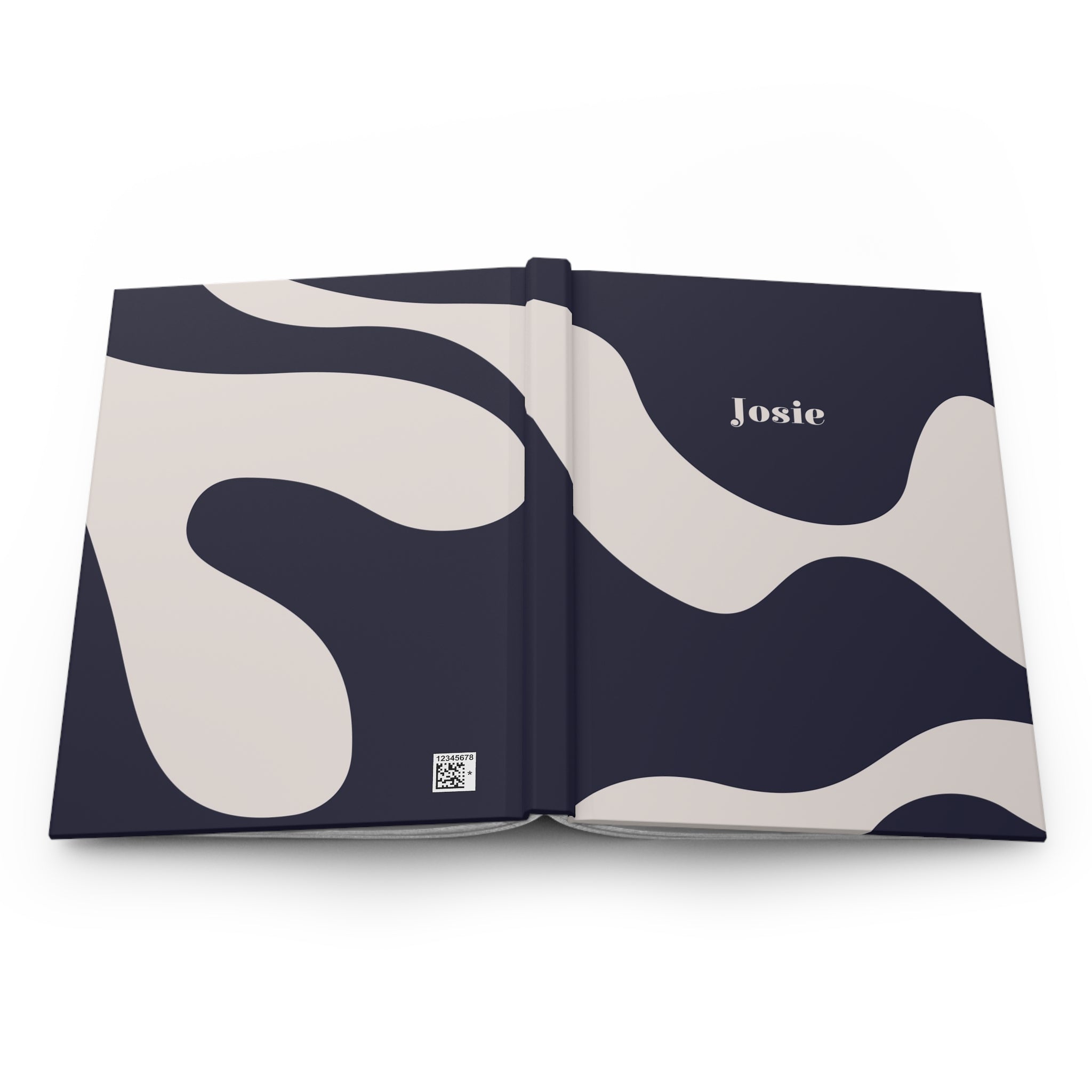 Curve Minimalist Luxury Notebook
