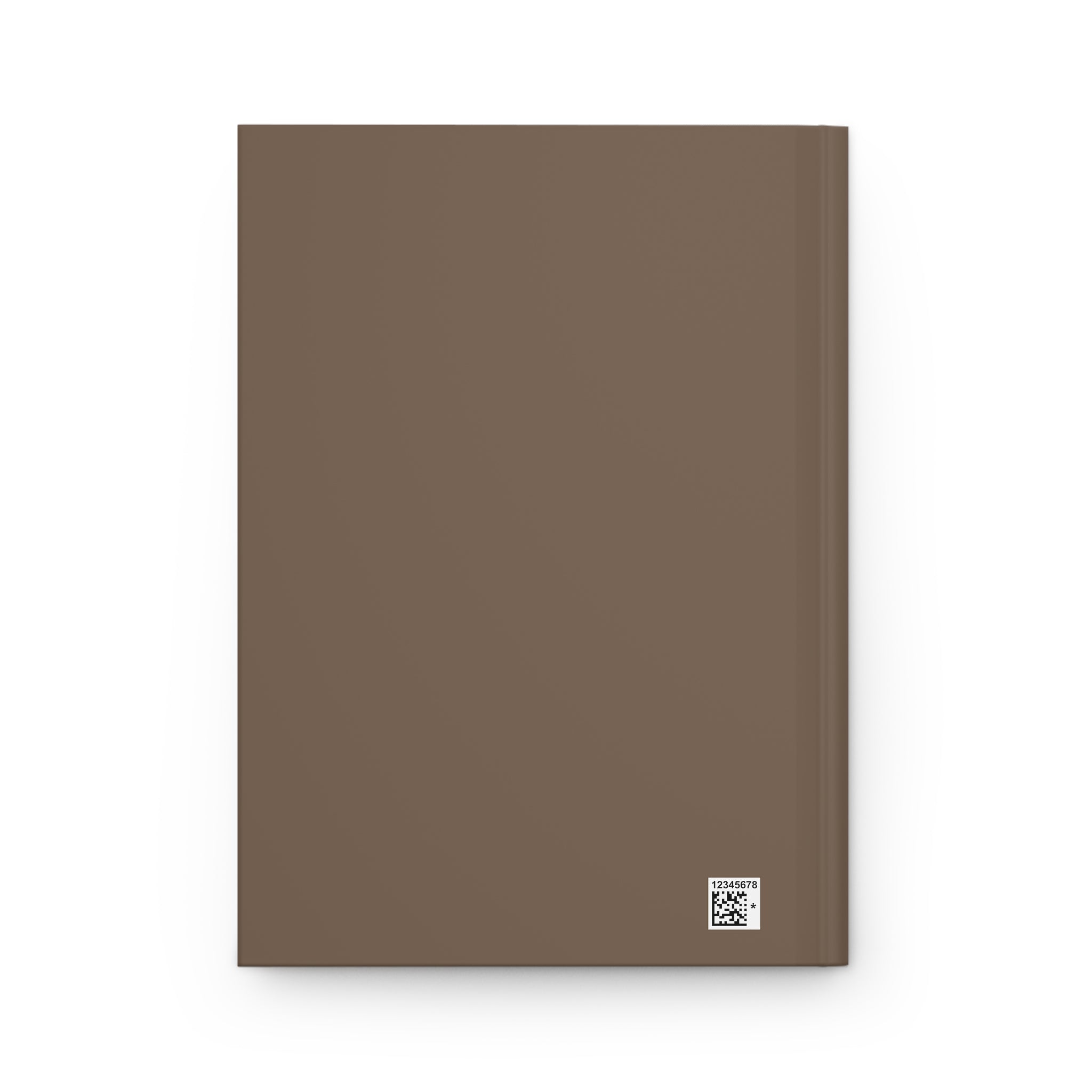 A5 Custom Text Notebook Beige