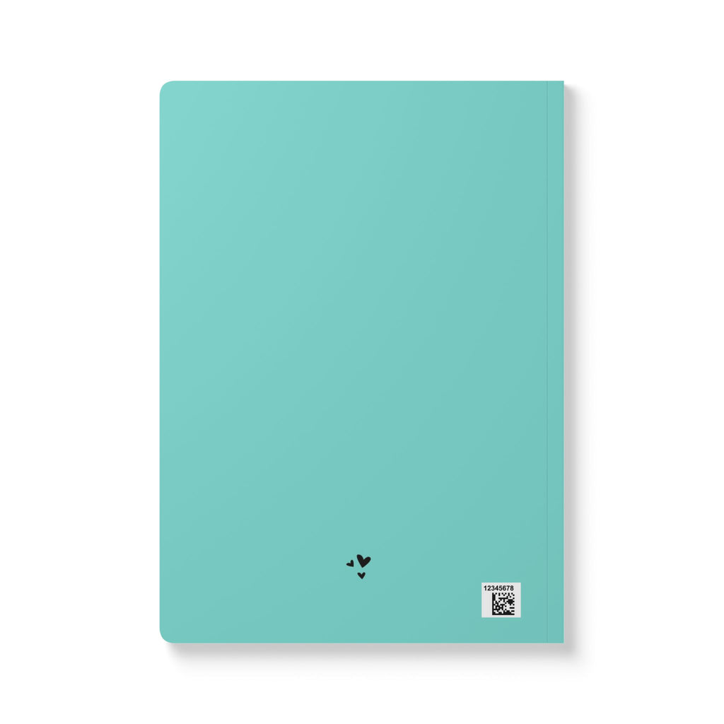 Minimal Blue Softcover Journal